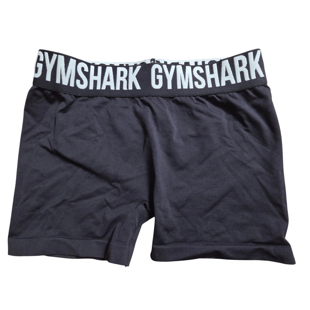 Gymshark Fit Seamless Training Shorts S Logo Waistband GLSH006 Athleisure Gym